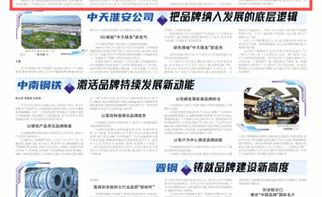 何以品牌？柳鋼的答案是……